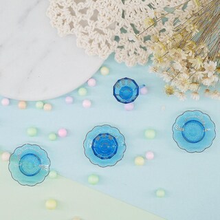 Foto 4 | Foto 4 | Taza Con Textura De Vidrio En Miniatura Para Muebles Con Diseño De Casa De Muñecas - Venta Internacional.