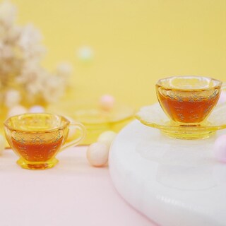 Foto 5 | Foto 5 | Taza Con Textura De Vidrio En Miniatura Para Muebles Con Diseño De Casa De Muñecas - Venta Internacional.