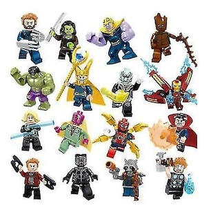Foto 1 | Foto 1 | Set De Minifiguras Marvel Super Heroes Avengers Infinity War X - Venta Internacional.