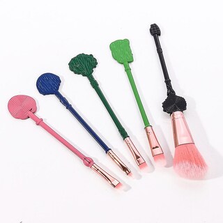 Foto 3 | Foto 3 | Set De Brochas De Maquillaje Bandai Pink Rose Gold Para Cabello Sintético 5 Unidades - Venta Internacional.