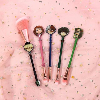 Foto 4 | Foto 4 | Set De Brochas De Maquillaje Bandai Pink Rose Gold Para Cabello Sintético 5 Unidades - Venta Internacional.