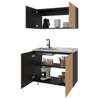 Foto 4 | Foto 4 | Cocina Integral Cantabria Fresno Europeo Incluye Mesón Izquierdo Virtual Muebles