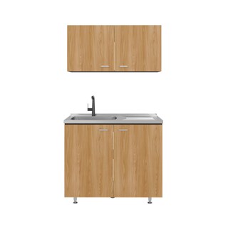 Foto 5 | Foto 5 | Cocina Integral Cantabria Fresno Europeo Incluye Mesón Izquierdo Virtual Muebles