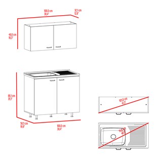 Foto 7 | Foto 7 | Cocina Integral Cantabria Fresno Europeo Incluye Mesón Izquierdo Virtual Muebles