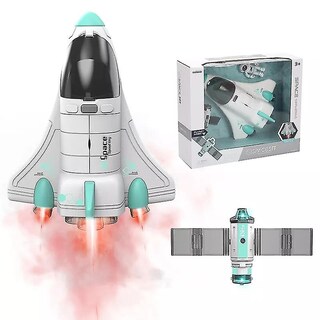 Foto 2 | Foto 2 | Aerosol De Cohete Espacial De Juguete Acusto-óptico Nave Espacial Astronauta Niño - Venta Internacional.