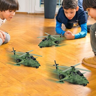 Foto 3 | Foto 3 | Transforming Helicopter Toy Coche De Deformación Por Impacto Para Niños - Venta Internacional.