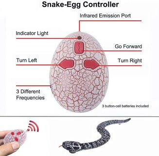 Foto 3 | Foto 3 | Juguete De Serpiente Con Control Remoto Veeki Realista De Movimiento Rápido - Venta Internacional.
