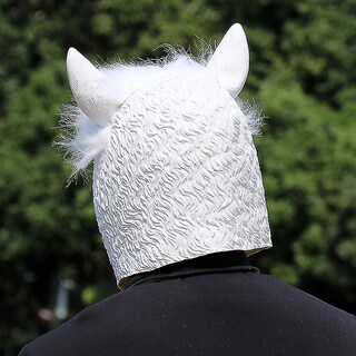 Foto 5 | Foto 5 | Máscara De Látex Con Capucha Para Fiesta De Halloween Caballo De Barro Alpaca - Venta Internacional.