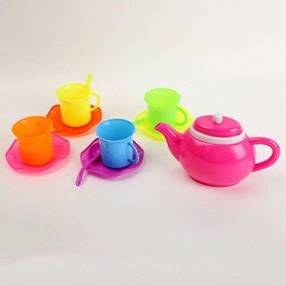 Foto 4 | Foto 4 | Juego De Juguetes Para Fiestas De Té Simulador Para Niños Con Taza Platillo Y Cuchara - Venta Internacional.