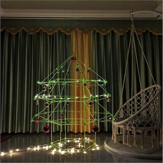 Foto 3 | Foto 3 | Kit De Construcción Fort Building Para Árbol De Navidad Hecho A Mano Con Palos Y Bolas - Venta Internacional.