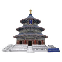 Juguete Arquitectónico Artesanal De Papel Del Templo Del Cielo En 3d - Venta Internacional.