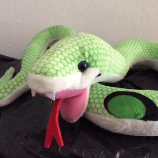 Foto 3 | Foto 3 | Peluche De Peluche Con Forma De Serpiente Realista 100 Cm - Venta Internacional.