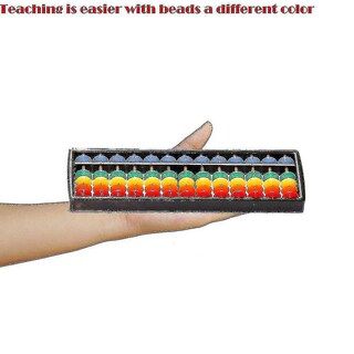 Foto 5 | Foto 5 | Juguete Infantil Soroban De Plástico Abacus Rods Con Cuentas Coloridas - Venta Internacional.