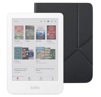 Foto 1 | Foto 1 | Ereader Kobo Clara Colour Blanco +Funda y Cargador