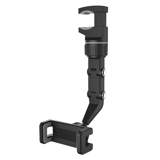 Foto 1 | Foto 1 | Soporte Para Teléfono Retrovisor De Coche Con Rotación De 360 Grados Gris - Venta Internacional.