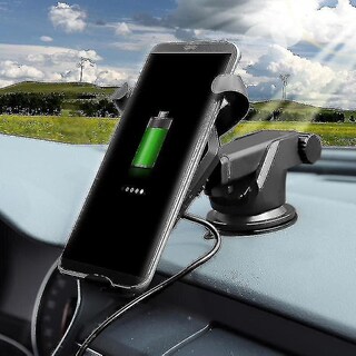 Foto 3 | Foto 3 | Cargador Rápido Inalámbrico Con Soporte De Escritorio Con Soporte De Ventilación Para Ventosas - Venta Internacional.