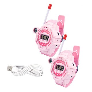 Foto 1 | Foto 1 | Reloj Walkie-talkie Toy Para Niños Con Pantalla Horaria X2 - Venta Internacional.