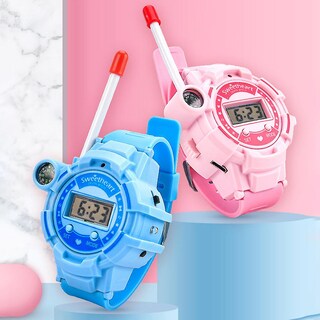 Foto 4 | Foto 4 | Reloj Walkie-talkie Toy Para Niños Con Pantalla Horaria X2 - Venta Internacional.