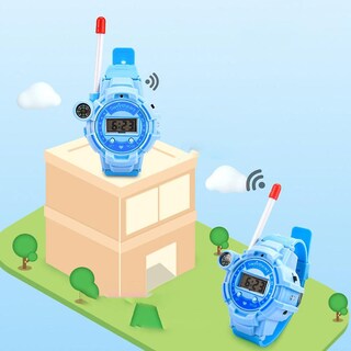 Foto 5 | Foto 5 | Reloj Walkie-talkie Toy Para Niños Con Pantalla Horaria X2 - Venta Internacional.