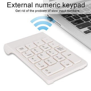 Foto 2 | Foto 2 | Teclado Numérico Inalámbrico 2.4g 18 Teclas Usb Para Ordenador Portatil/pc/escritorio - Venta Internacional.