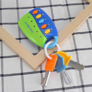 Foto 3 | Foto 3 | Llave De Coche Musical Juguete Dibujos Animados Coche De Control Remoto Inteligente Para Bebés Y - Venta Internacional.