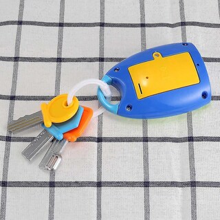 Foto 4 | Foto 4 | Llave De Coche Musical Juguete Dibujos Animados Coche De Control Remoto Inteligente Para Bebés Y - Venta Internacional.