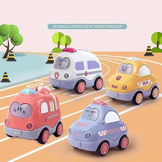 Foto 4 | Foto 4 | Toy Car Yh Baby Musical Para Niños Pequeños De 1 Año Con Neumáticos De Goma - Venta Internacional.