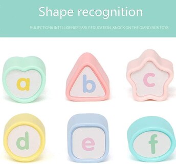 Foto 5 | Foto 5 | Juguete Educativo Con Xilófono Musical Para Bebés Autobús Escolar - Venta Internacional.