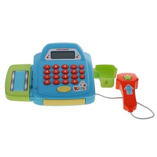 Foto 2 | Foto 2 | Caja Registradora Electrónica De Juguete Huacreate Con Escáner Y Monedas - Venta Internacional.