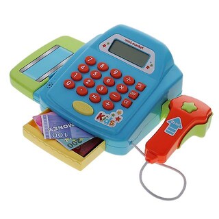 Foto 3 | Foto 3 | Caja Registradora Electrónica De Juguete Huacreate Con Escáner Y Monedas - Venta Internacional.