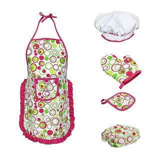 Foto 2 | Foto 2 | Set De Cocina Y Repostería Para Niños 15 Unidades Con Delantal Ove Con Gorro De Chef - Venta Internacional.