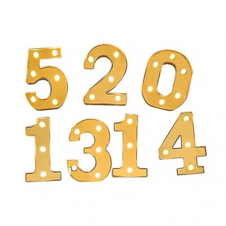 Foto 1 | Foto 1 | Luz Nocturna Diy Luces Luminosas Led Digitales 16/22 Cm - Venta Internacional.