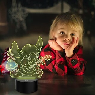 Foto 2 | Foto 2 | Night Light 8008 Illusion Anime Led Con Efecto Visual 3d Para Niños - Venta Internacional.