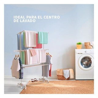 Foto 6 | Foto 6 | Rack Tendedero con 6 Niveles Plegables Namaro Design Blanco