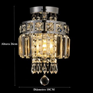 Foto 5 | Foto 5 | Lámpara Colgante Lab.g De Techo Moderna Decorativa Plateado