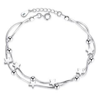 Foto 1 | Foto 1 | Pulsera Mujer Estrellas Universo Moda Regalo Eo Safe Imports Esi-23553 Plateado