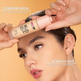 Foto 6 | Foto 6 | Matte Cover Maquillaje Liquido Mate 30 Ml Pink Up Varios Tonos