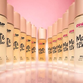 Foto 8 | Foto 8 | Matte Cover Maquillaje Liquido Mate 30 Ml Pink Up Varios Tonos