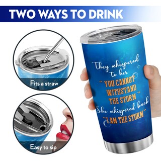 Foto 5 | Foto 5 | Taza Tumbler Oasisdream De Acero Inoxidable De 600 Ml Con Estampado De Tiburones - Venta Internacional.