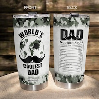 Vaso Oasisdream De Acero Inoxidable De 600 Ml Para Papá - Venta Internacional.