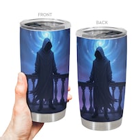 Taza De Viaje Oasisdream Vaso De Acero Inoxidable 600 Ml Con Tapa - Venta Internacional.