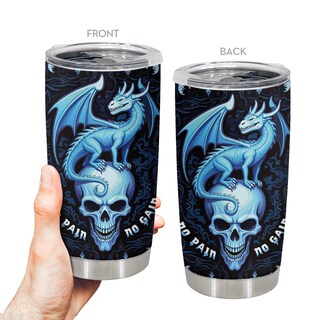 Foto 1 | Foto 1 | Taza De Café Oasisdream 600 Ml Con Estampado De Calaveras - Venta Internacional.