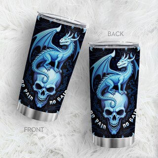 Foto 5 | Foto 5 | Taza De Café Oasisdream 600 Ml Con Estampado De Calaveras - Venta Internacional.