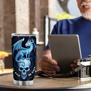 Foto 6 | Foto 6 | Taza De Café Oasisdream 600 Ml Con Estampado De Calaveras - Venta Internacional.