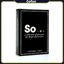 Juego De Cartas So Cards Game Deep Conversation Starters Vol.2 - Venta Internacional.