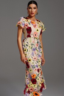 Foto 3 | Foto 3 | Vestido Bella Barnett con Estampado de Flores para Mujer