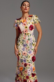 Foto 4 | Foto 4 | Vestido Bella Barnett con Estampado de Flores para Mujer