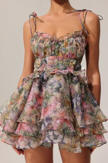 Foto 3 | Foto 3 | Vestido Bellabarnetten Hester Sin Mangas Con Cuello En V Y Volantes