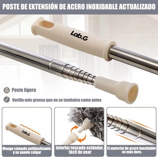 Foto 2 | Foto 2 | Plumero Lab.g de Microfibra Retráctil para Limpieza de Techo