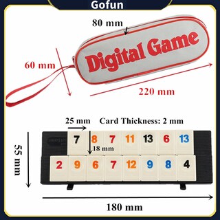 Foto 6 | Foto 6 | Juego De Mesa Rummikub Israel Mahjong Con 106 Fichas De +12 Años - Venta Internacional.